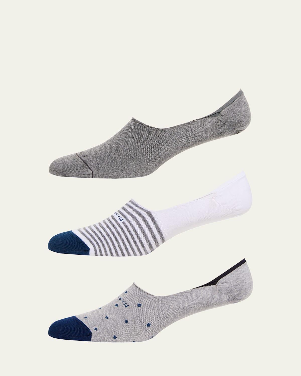 Mens 3-Pack Invisible Socks Product Image