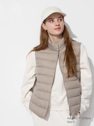 Womens Ultra Light Down Vest Gray Medium UNIQLO US Product Image