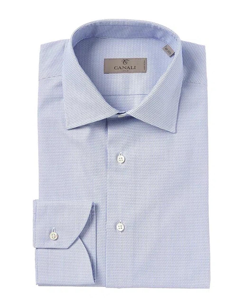 CANALI Modern Fit Dress Shirt In Purple Product Image