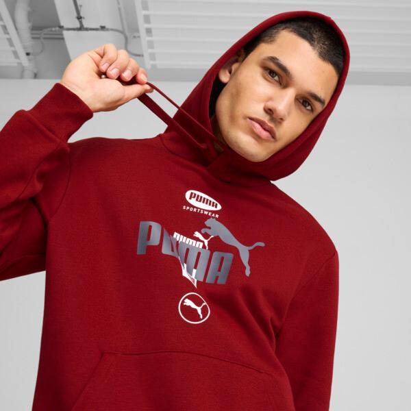 PUMA POWER Men's Graphic Hoodie Product Image