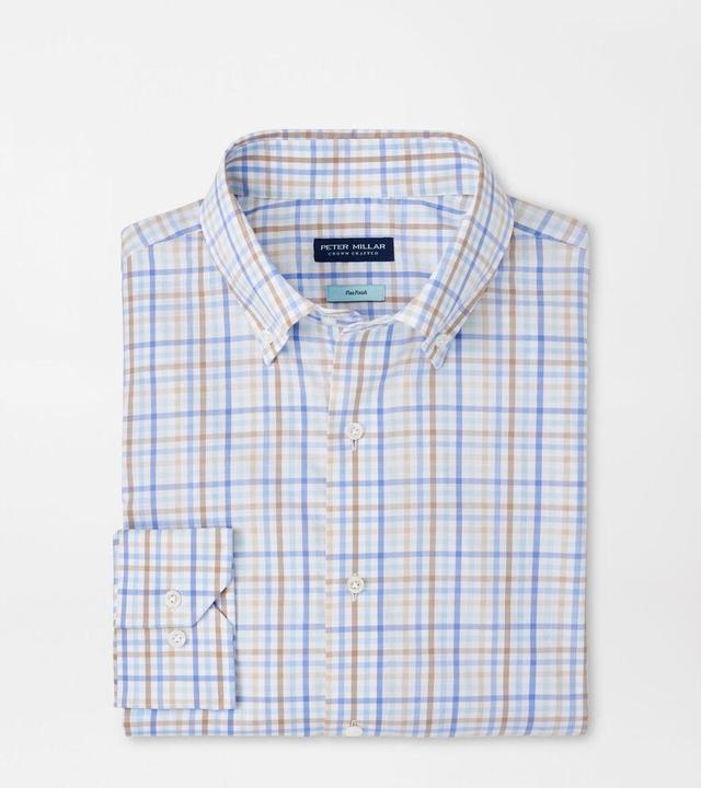 Peter Millar Mens Brighton Cotton Sport Shirt | Color: Elixir | Size: S Product Image