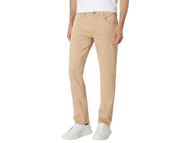 Paige Federal Transcend Slim Straight Fit Pants in Roasted Vanilla (Roasted Vanilla) Men's Casual Pants Product Image