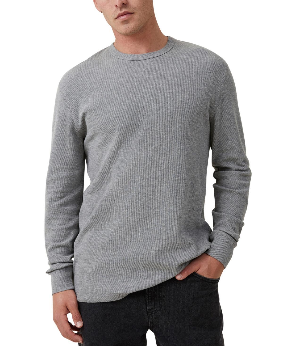 Cotton On Mens Rib Long Sleeve T-shirt Product Image