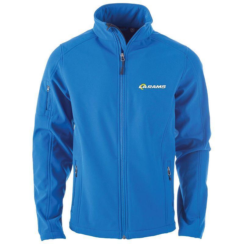 Mens Dunbrooke Royal Los Angeles Rams Sonoma Softshell Full-Zip Jacket Product Image