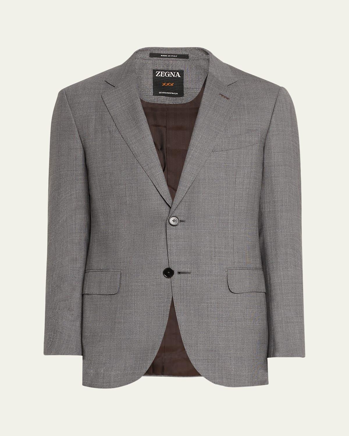 Mens Centoventimila Plaid Suit Product Image