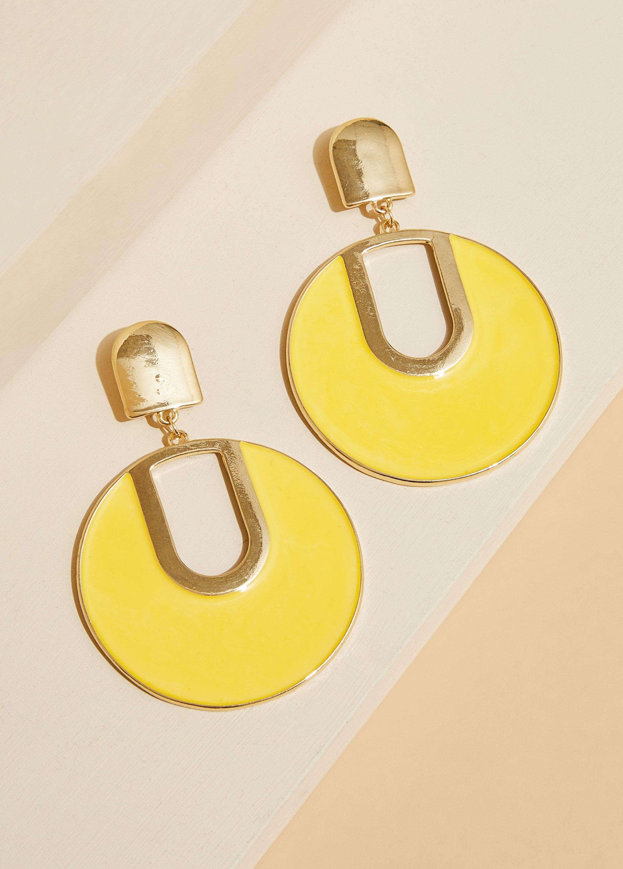 Ring Drop Earrings Product Image