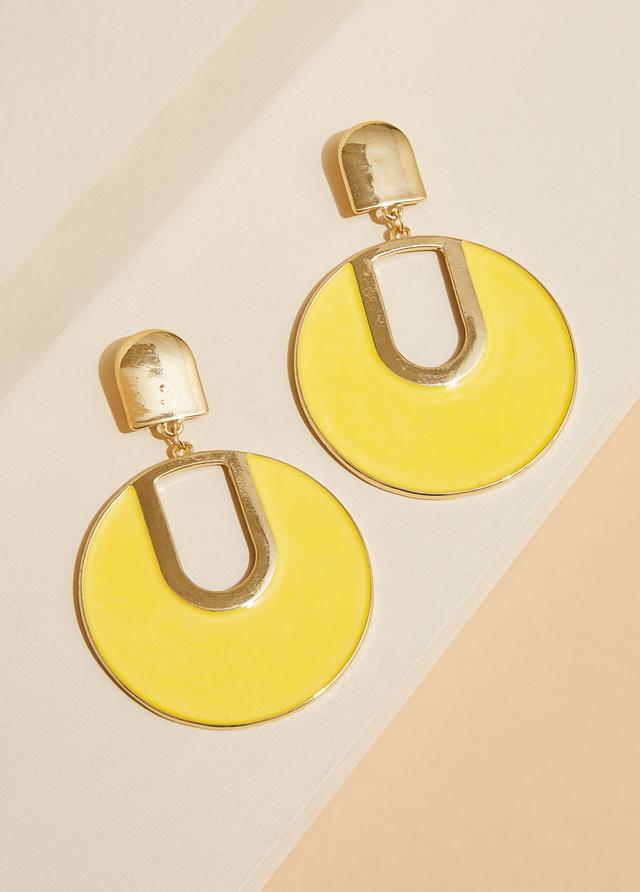 Ring Drop Earrings Product Image