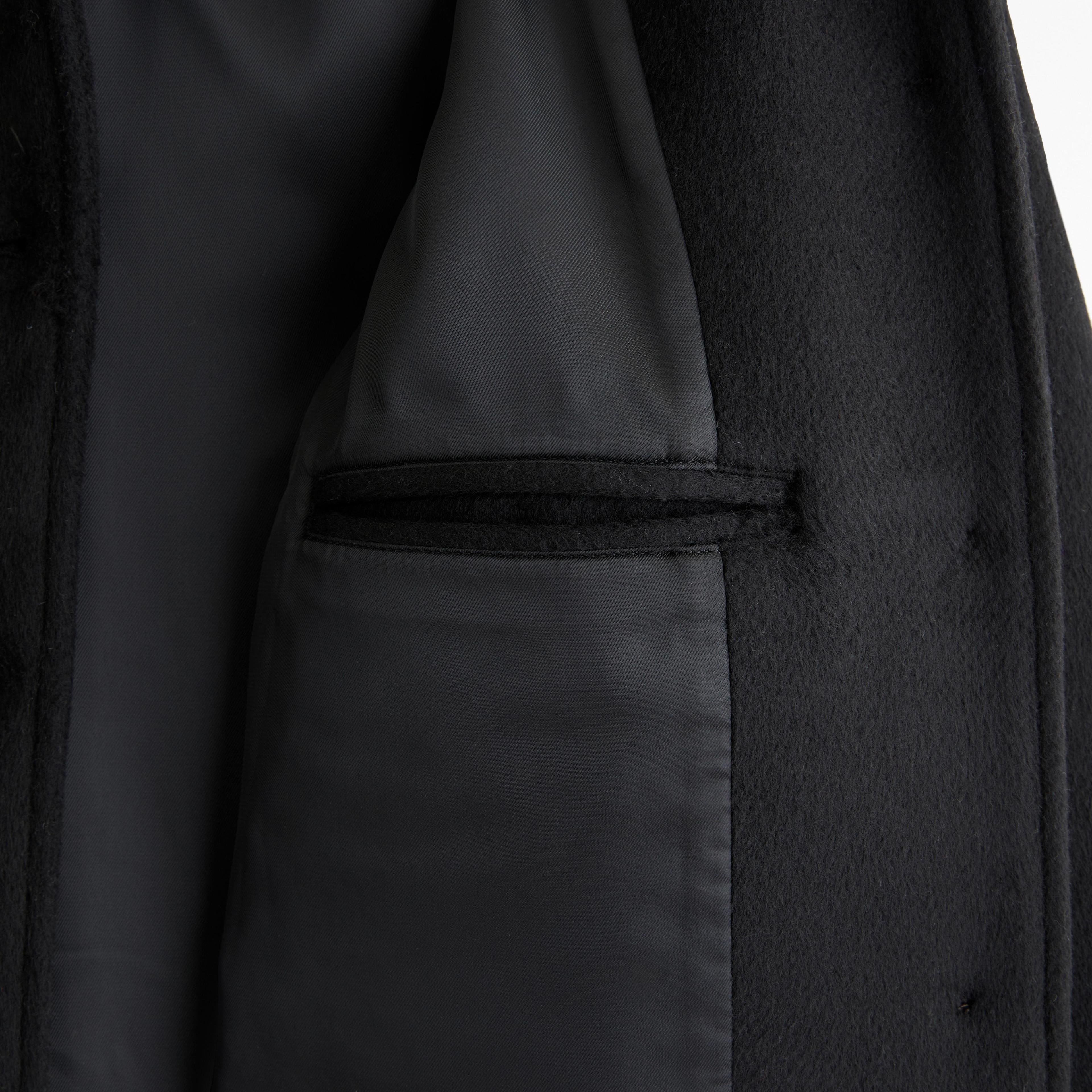 Wool-Blend Short Coat Product Image