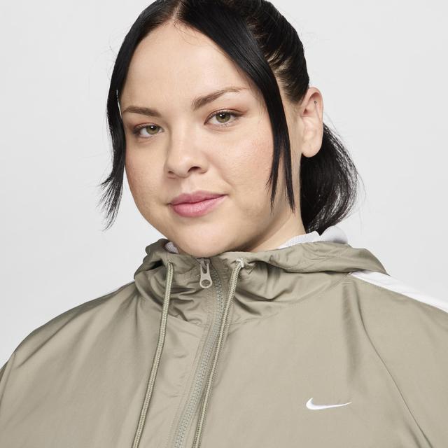 Nike Sportswear Classic Wovens Women's Loose UV Hooded Jacket (Plus Size) Product Image