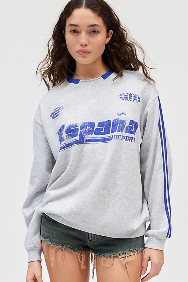 Espana Graphic Oversized Pullover Sweatshirt Product Image