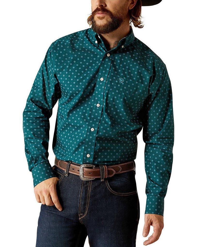 Ariat Classic Fit Gunnar Long Sleeve Woven Shirt Product Image