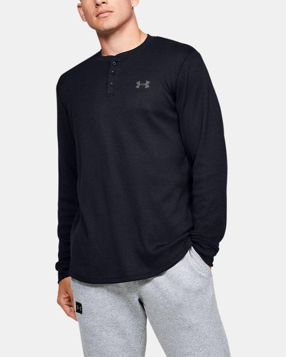 Men's UA Waffle Henley Product Image