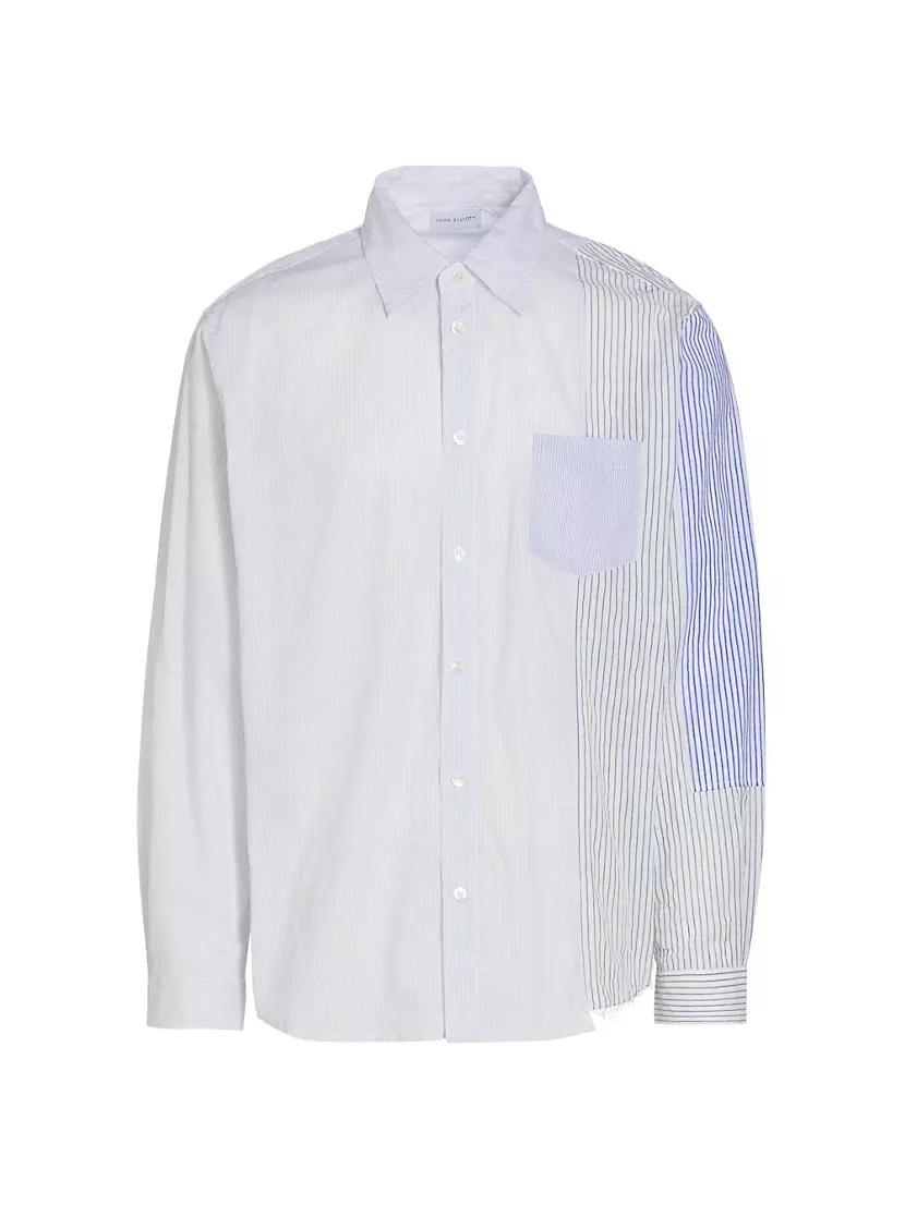 Pinstripe Cotton Long-Sleeve Shirt product image