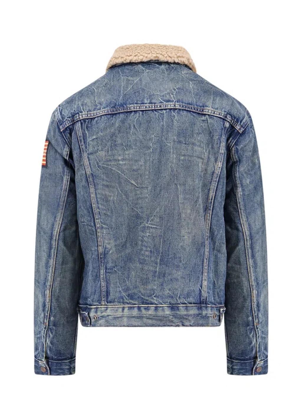 Jacket In Blue Product Image