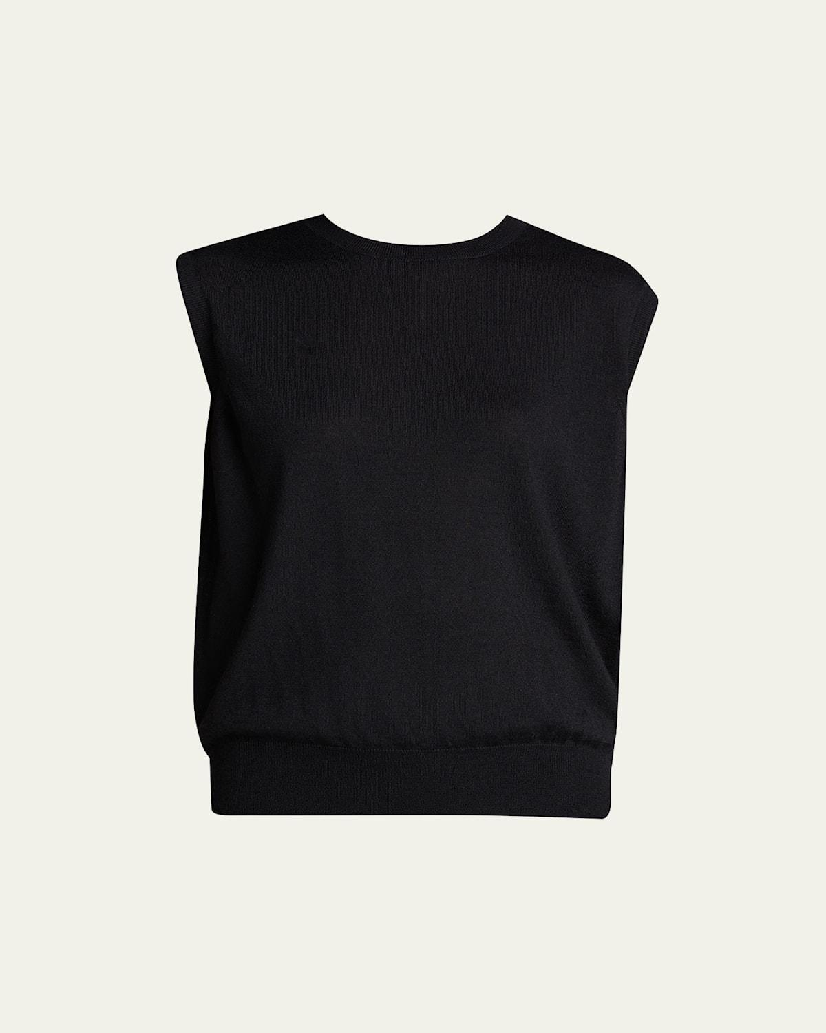 The Row Balham Spring Cashmere Sleeveless Sweater Product Image