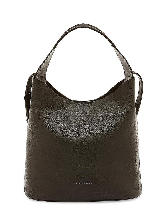 Womens Le Laudi Leather Bucket Bag Product Image