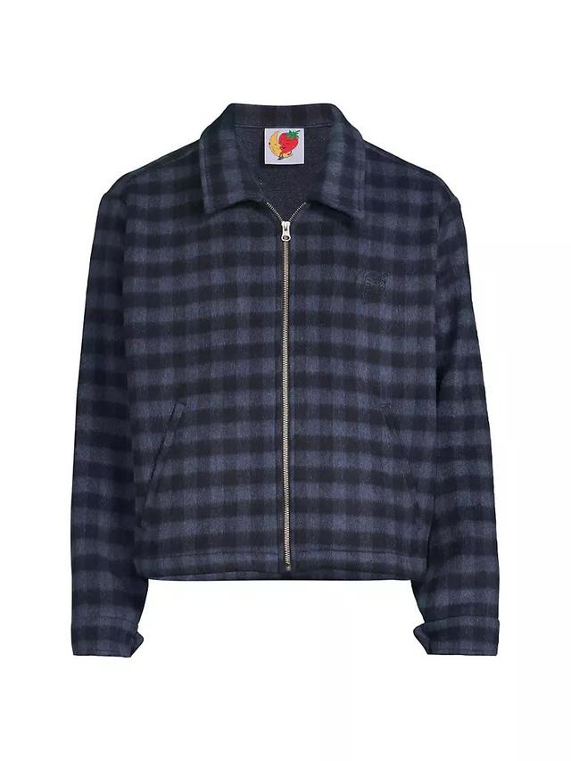 Gingham Wool Jacket Product Image