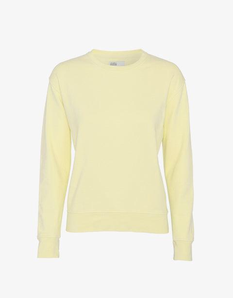 Women Classic Organic Crew - Soft Yellow Product Image