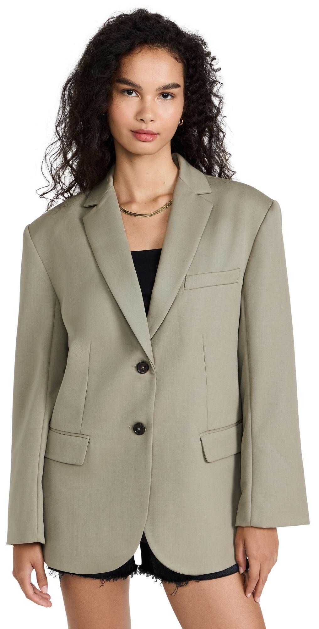 Womens Quinn Wool Blazer Product Image