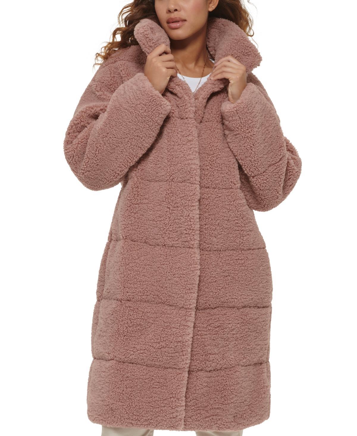 levis Quilted Fleece Long Teddy Coat Product Image
