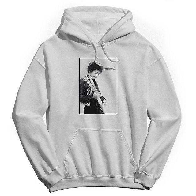 Mens Jimi Hendrix Side Profile Graphic Hoodie Product Image