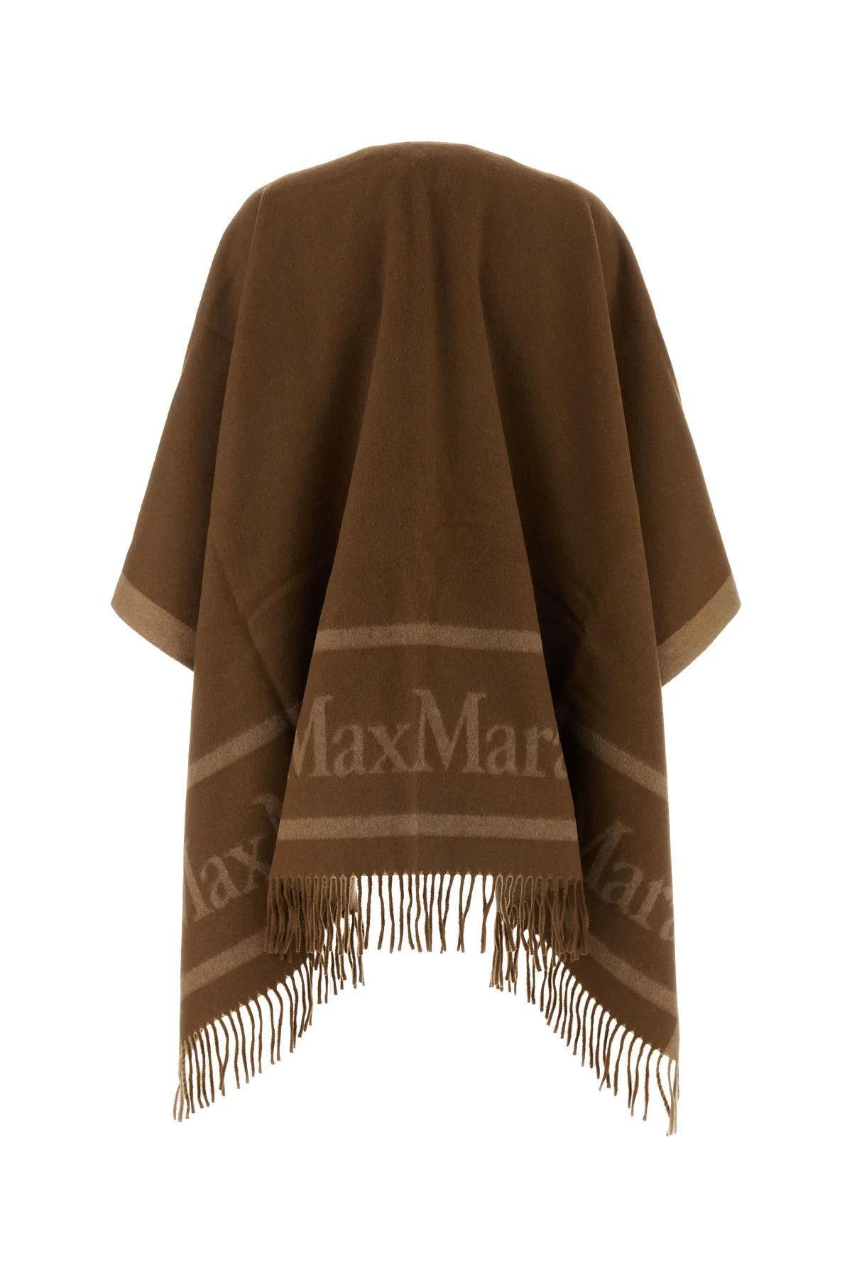 Brown Wool Hilde Cape Product Image