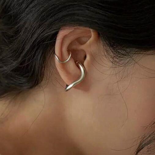 Set of 2: Twisted Alloy Ear Cuff (Various Designs) Product Image