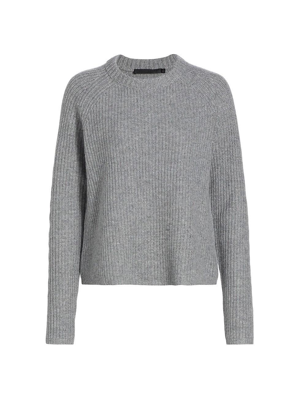 Womens Cashmere Fisherman Sweater Product Image