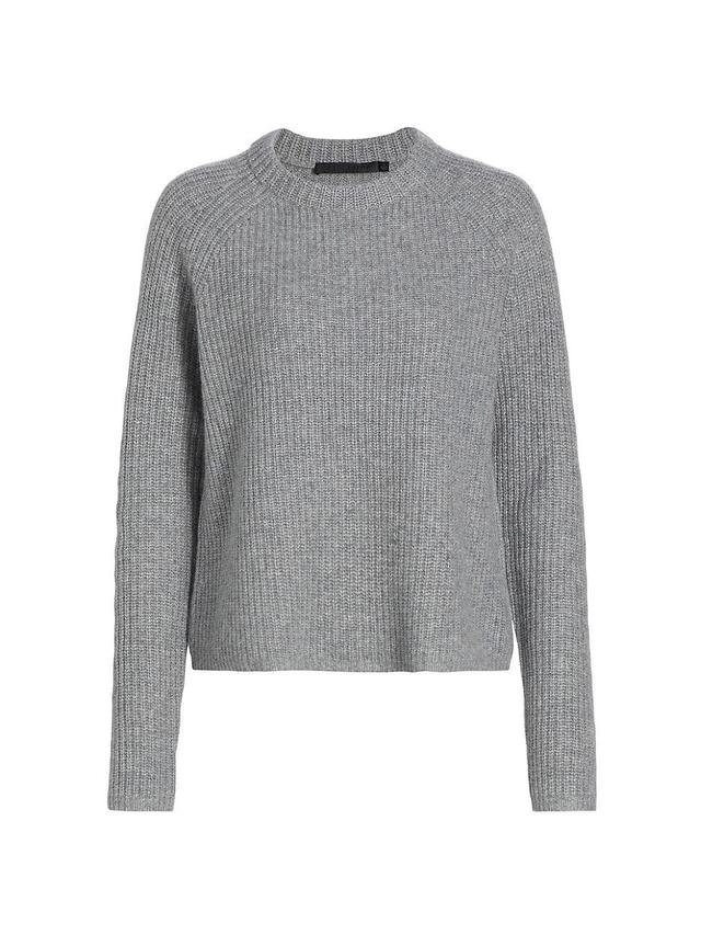 Womens Cashmere Fisherman Sweater Product Image