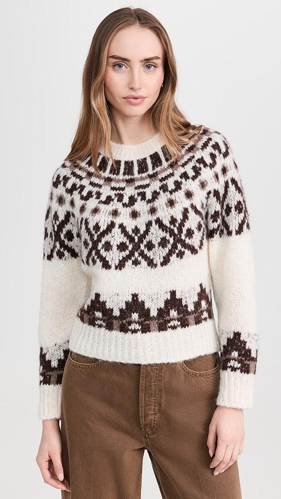 FRAME Fair Isle Sweater | Shopbop product image