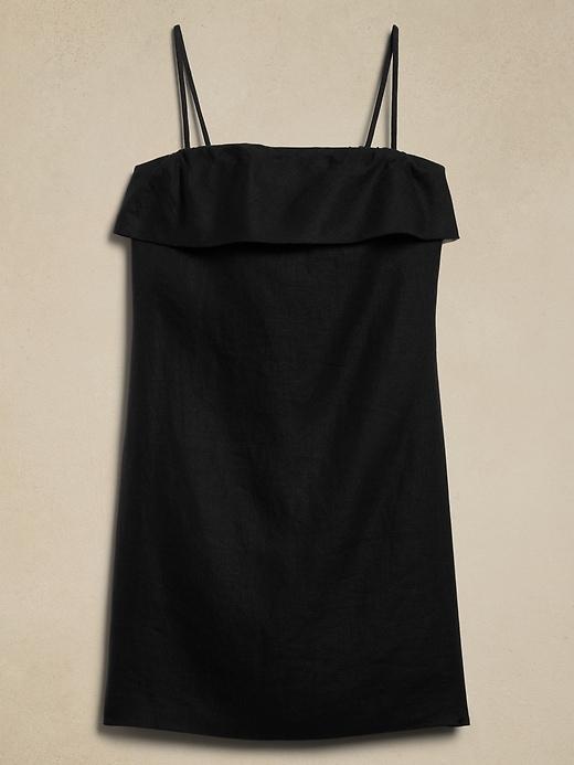 Strapless Linen Mini Dress Product Image