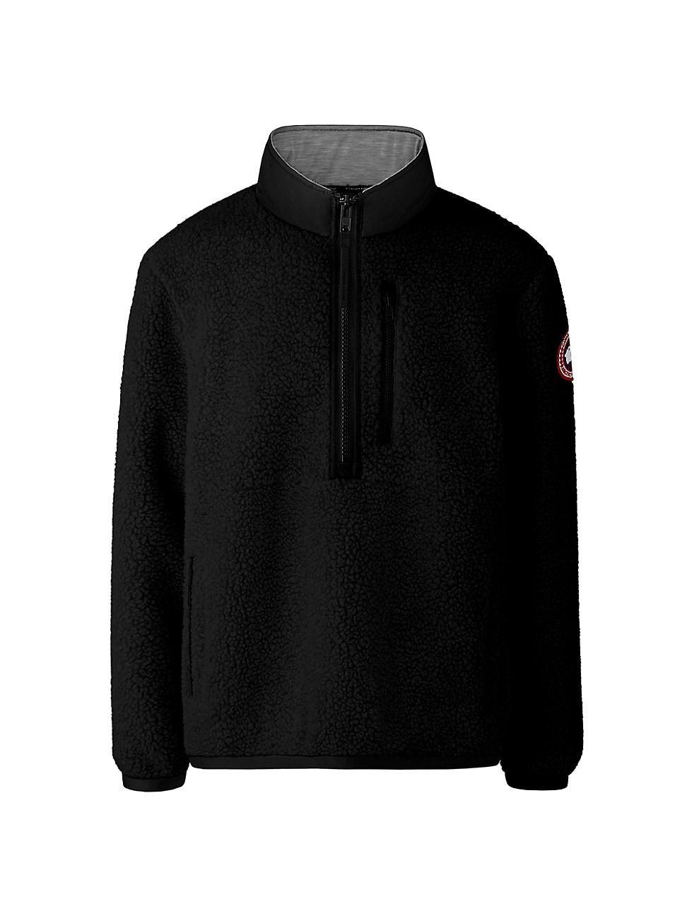 Canada Goose Renfrew Wool Blend Fleece Half Zip Pullover Product Image