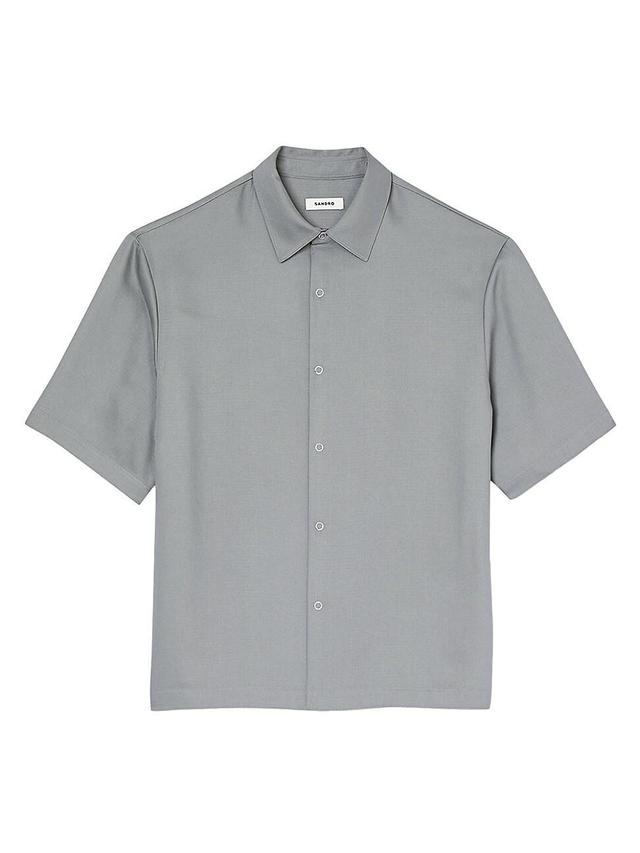 Mens Button Front Shirt Product Image