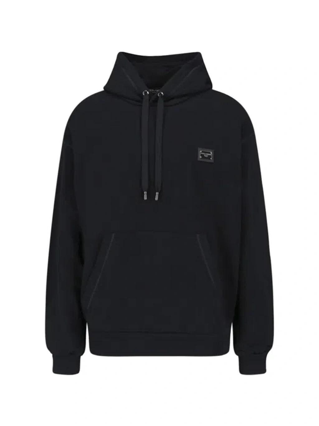 Logo Hoodie In Blue Product Image