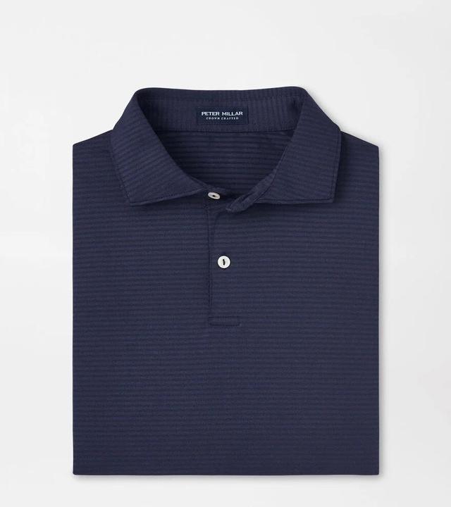 Peter Millar Mens Pembroke Polo | Color: Blue Pearl | Size: M Product Image