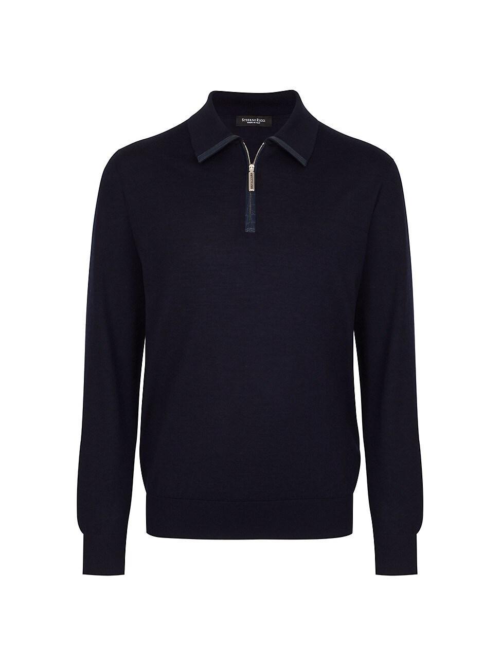 Mens Polo Sweater Product Image