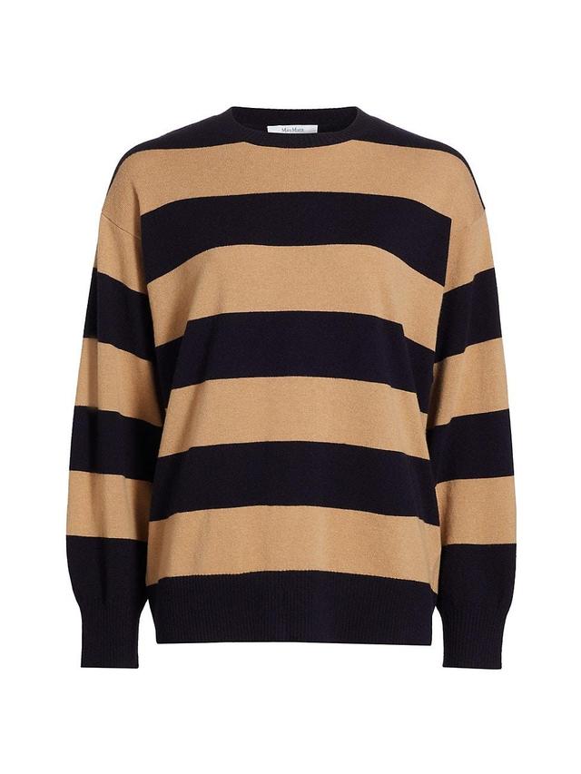 Womens Faretra Stripe Wool-Cashmere Sweater Product Image