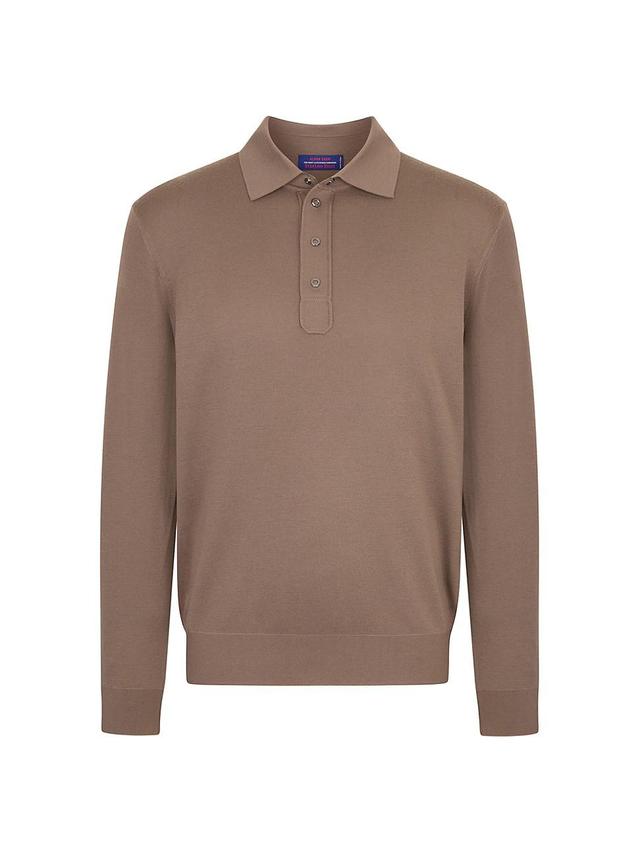 Mens Polo Sweater Product Image