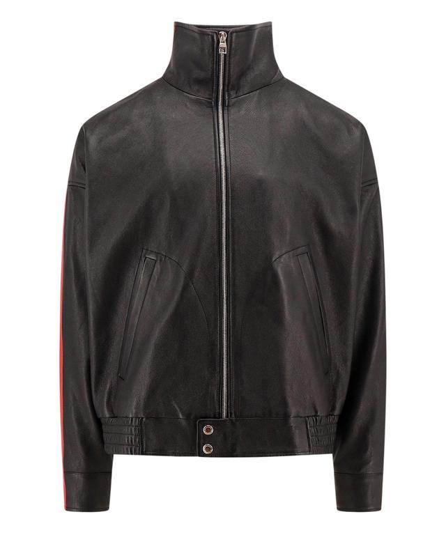 Leather Jackets In Black Product Image