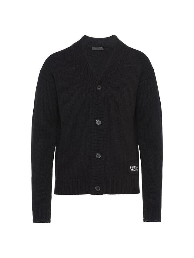 Mens Cashmere Knit Cardigan Product Image