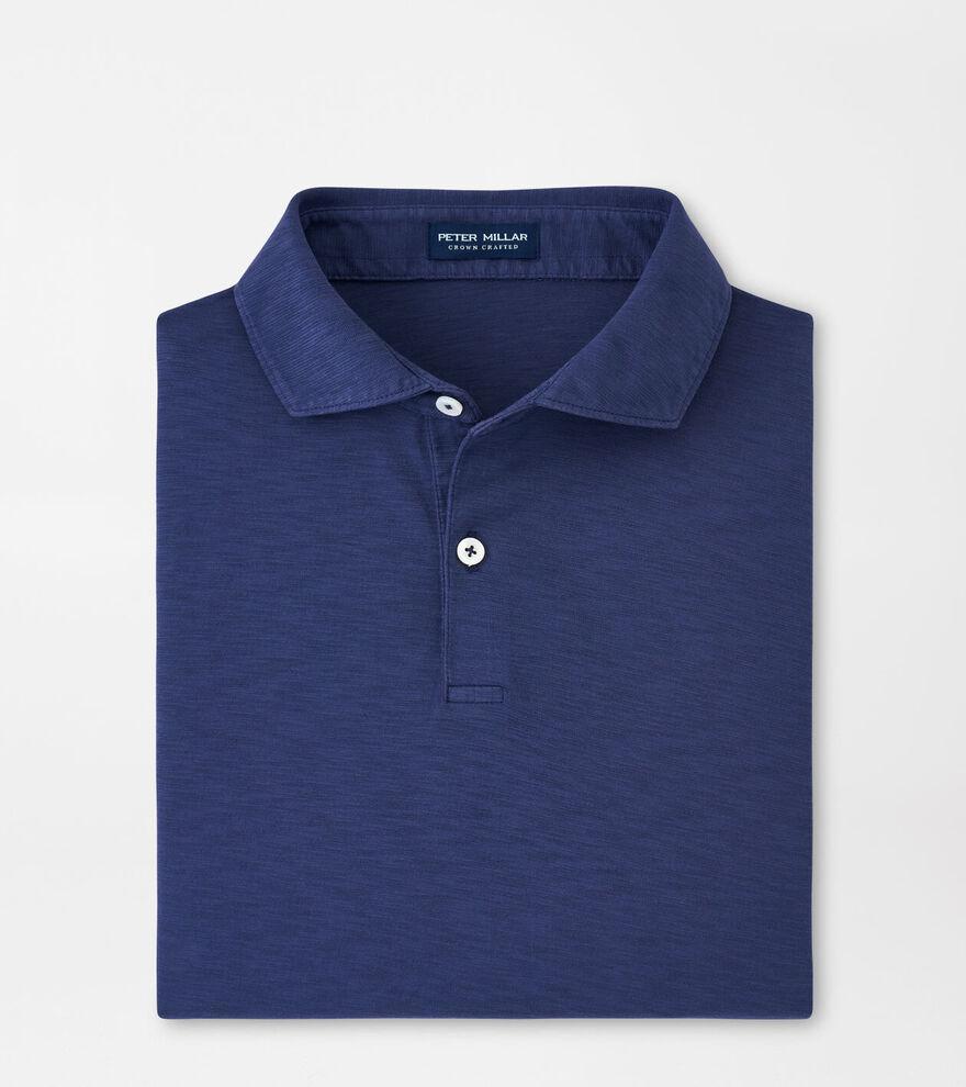 Peter Millar Mens Journeyman Polo | Color: Navy | Size: S Product Image