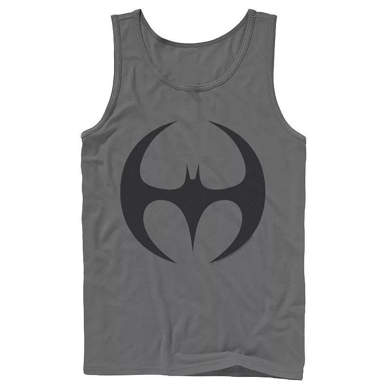 Mens DC Comics Superman Stars And Stripes Chest Logo Tank Top Grey Product Image