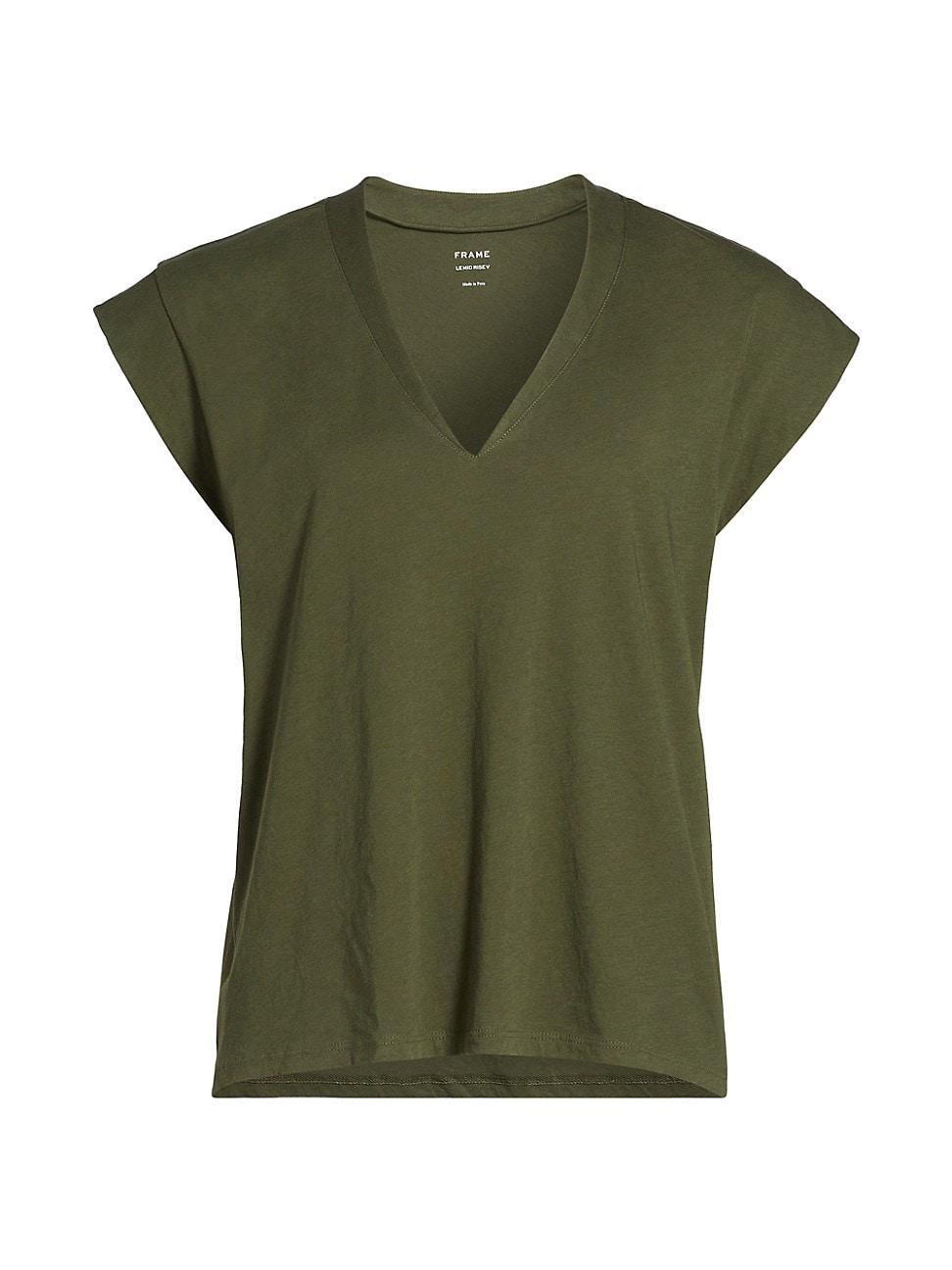 Le Mid Rise V-Neck Tee Product Image