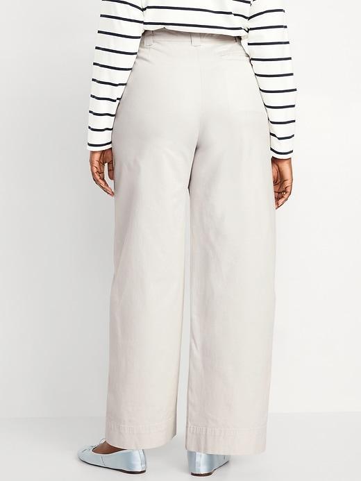 Extra High-Waisted Barrel Wide-Leg Pants Product Image