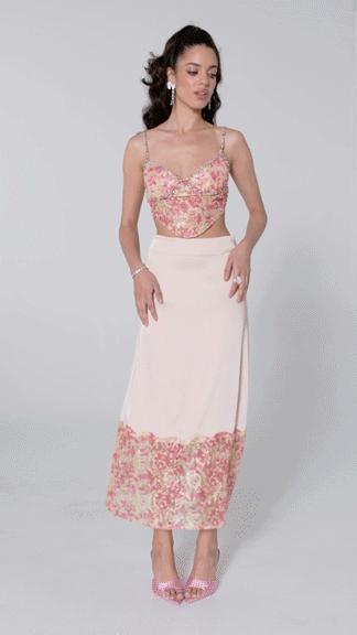 Mia Skirt (Pink) Product Image