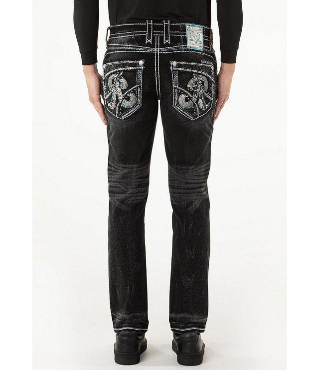 Rock Revival Henlee Alternate Straight Leg Jeans Product Image