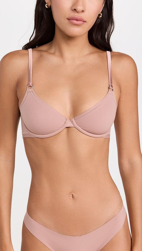 Fleur du Mal Le Stretch Multifit Micro Unlined Balconette Bra | Shopbop Product Image