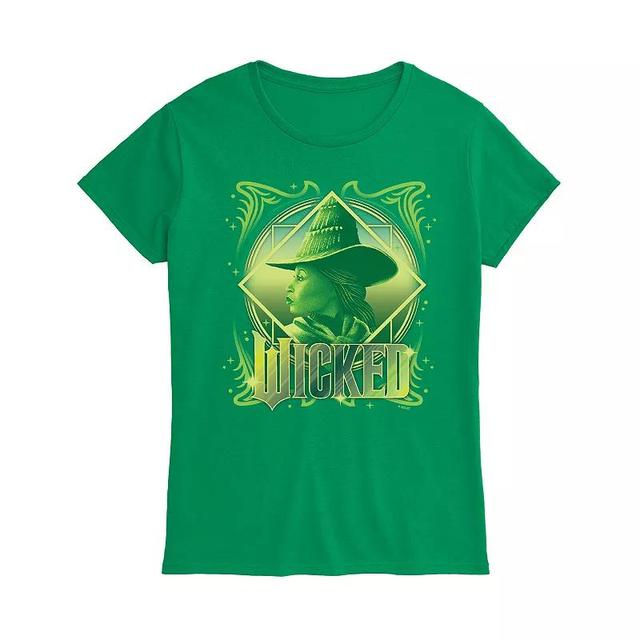 Womens Wicked Elphaba Portrait Graphic Tee Product Image