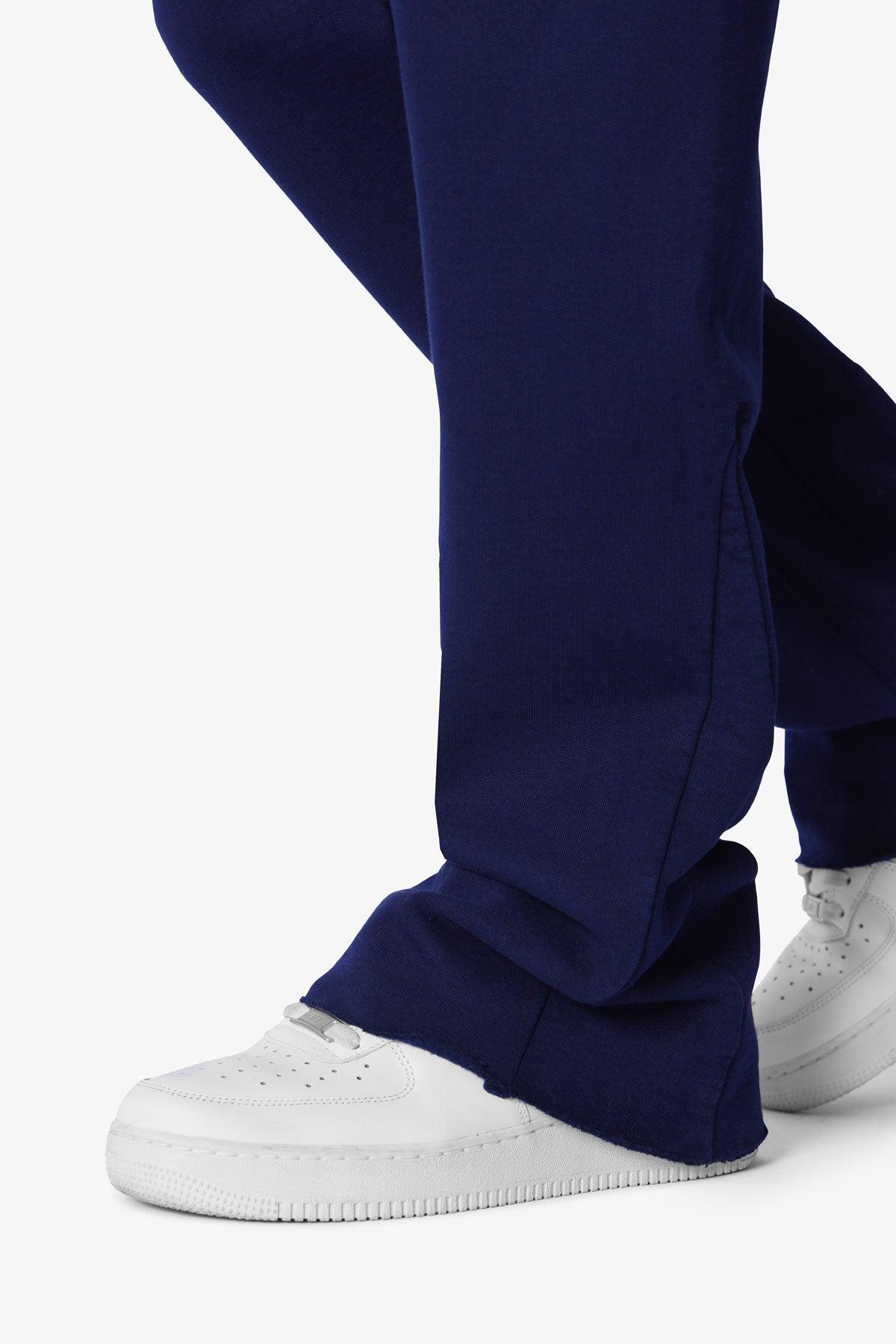 Heavy Every Day Bootcut Sweatpants - Navy Product Image