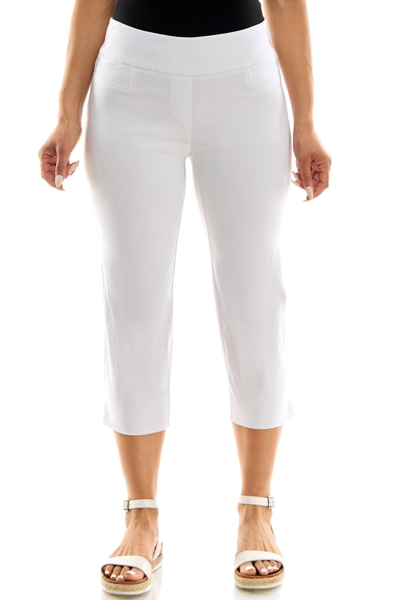 Zac & Rachel Women's Pull-on Slim Leg Crop Pant Product Image